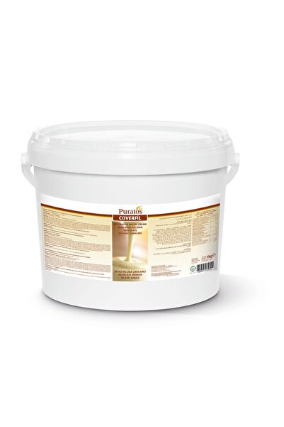 PURATOS Coverfil Beyaz Belçika Çikolatalı Pastacılık Kreması White Klasik Gan...