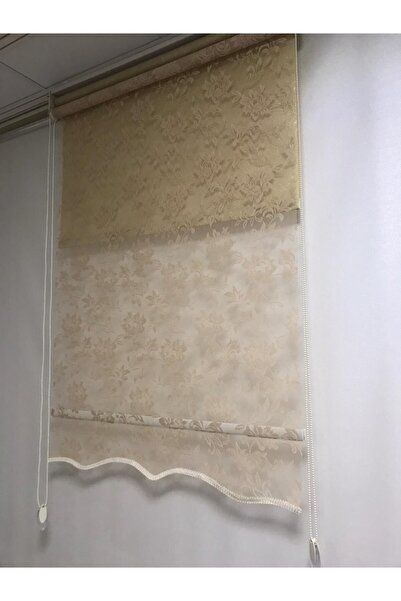 Moda Perde Çift Mekanizmalı Tül Stor Perde