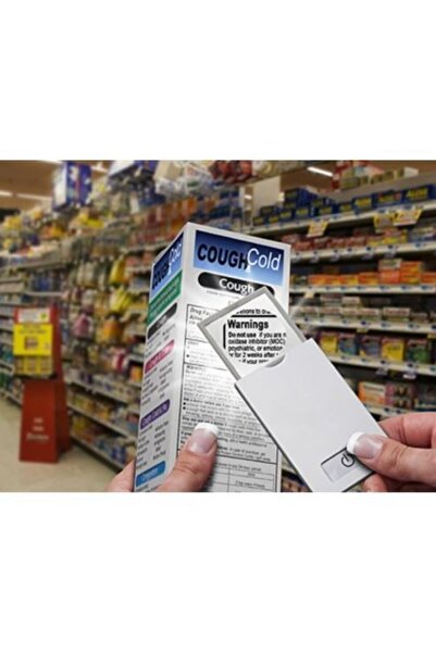 BAYRAM Işıklı Kredi Kartı Boyutunda Büyüteç Lup Mercek Pratik Şık Özel Cep Bü...