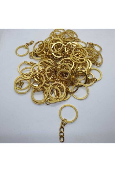 İNCİ AKSESUAR Anahtarlık Halkası Kaliteli Zincirli