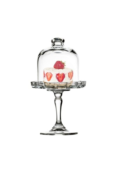 Paşabahçe Mini Pattiserie Cam Kapaklı Kurabiye Sunumluğu - 96457