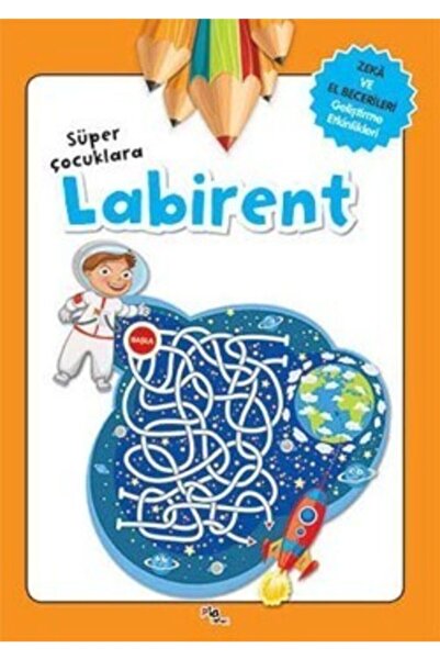 Generic Brand Atlasavm Süper Çocuklara Labirent