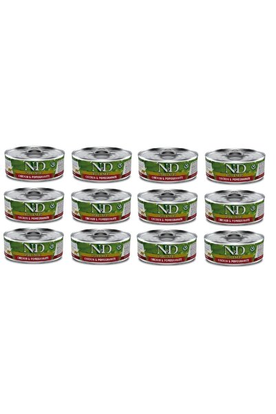N&D Neo Pet Market Nd Prime Tahılsız Tavuk Nar Yetişkin Kedi Yaş Mama 70 gr X...