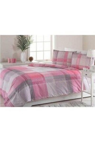 Özdilek Double Ranforce Duvet Cover Set Roxin Pink