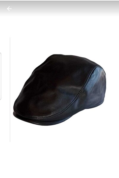 mesa şapka London Kasket Deri Şapka