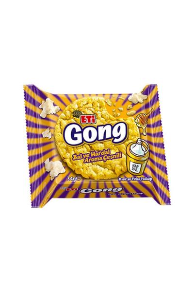 Eti Gong Bal Ve Hardal Çeşnili 34 Gr 8 Adet