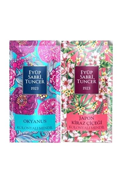 Eyüp Sabri Tuncer Est Okyanus Ve Japon Kiraz Çiçeği 300 Adet Kolonyalı Mendil...