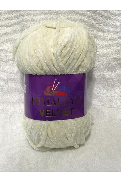 Himalaya Velvet 90008 Κρέμα 5 Τεμάχια