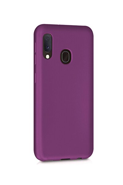 Molly Galaxy M20 Patlıcan Moru Bexls Silikon Kılıf