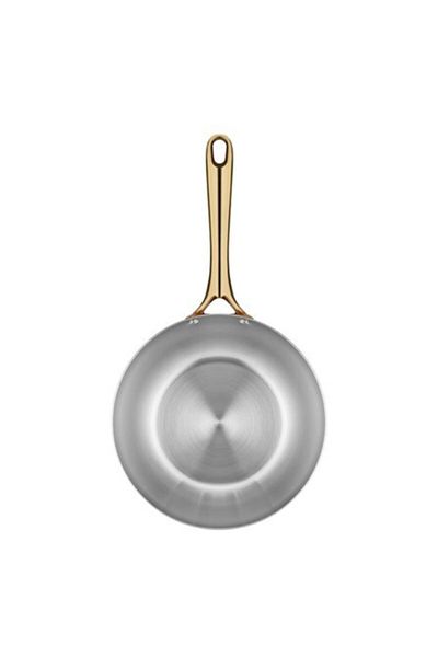Altınbaşak Elite Multi Metal Wok Pan, 24 Cm, Copper