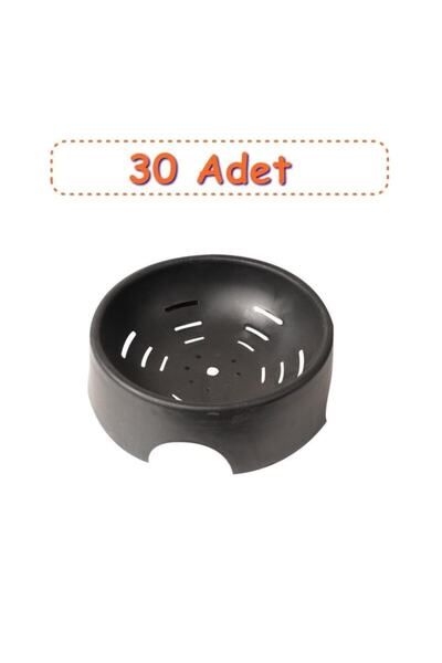 Genel Markalar Folluk Güvercin Folluğu Delikli Oval 30 Adet Plastik Yumurtalık Pigeon Kümes Ekipmanları Malzeme Kuş