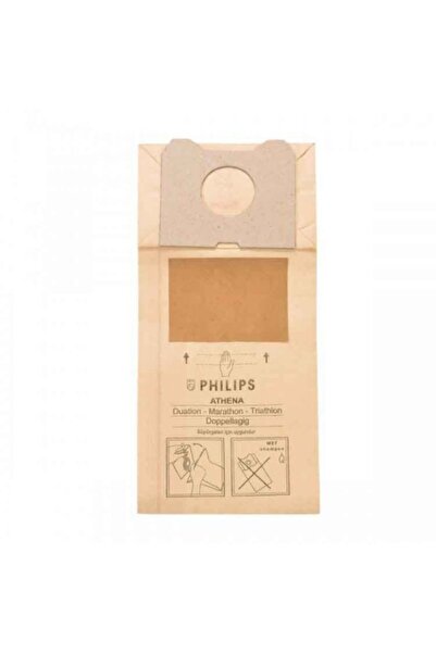 Philips Triathlon Dust Bag 10 Pieces + Filter Set (Paper) Original