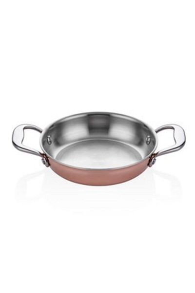 Altınbaşak Elit Multi Metal Copper Egg Pan 18 cm