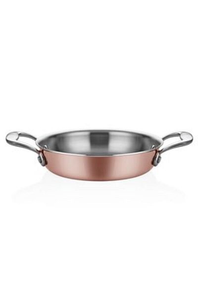Altınbaşak Elit Multi Metal Copper Egg Pan 18 cm