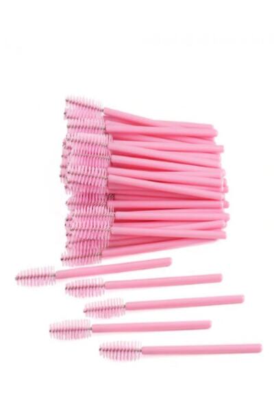 İthalSepeti Eyebrow Eyelash Combing Brush 50 Pieces