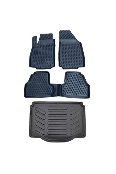 Leader Opel Mokka 2012-2018 3d Paspas Ve Bagaj Havuzu Seti