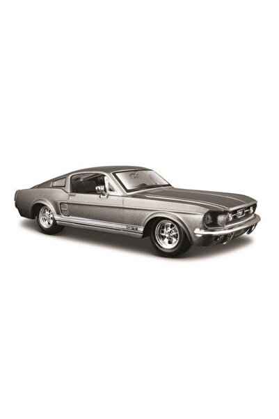 Maisto 1967 Ford Mustang Gt Gri 1:24 Model Araba