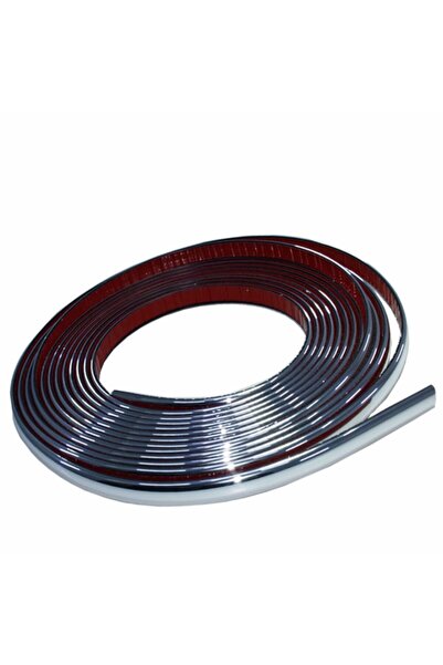 Car19 Araç Içi Dışı 3d Krom Dekoratif Nikelaj Şerit Çıta 18mm X 2 Metre