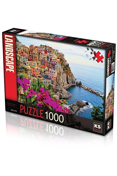 Genel Markalar Ks Games Village Of Manarola Italy - Sahilde Bir Şehir 1000 Parça Puzzle