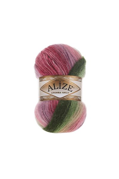 Alize Angora Gold Tie Dye Πλεκτό Σχοινί 2527 5 Τεμάχια