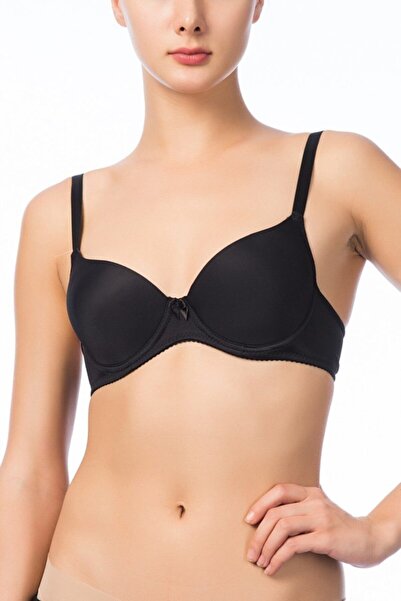 NBB Жіночий чорний бюстгальтер без кісточок