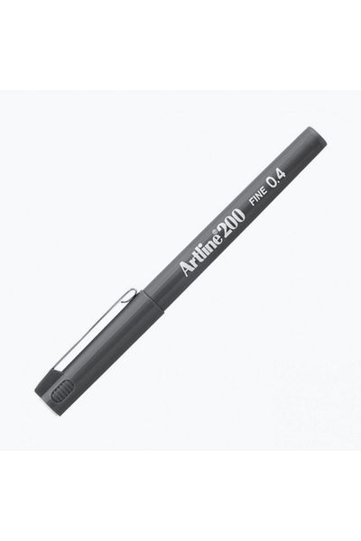 Ofisle Artline 200 Fineliner 0.4 Gray