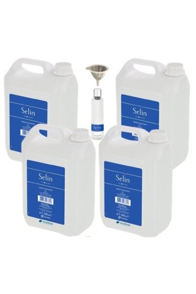 selin kolonya Eczacıbaşından Selin 80° Limon Kolonyası 4 Adet 5 Lt Bidon Seli...