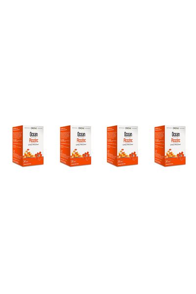 Ocean Ocean Picozinc Food Supplement 30 Capsules 4-Pack