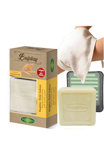 Phytoflora صابون مستخلص القمح