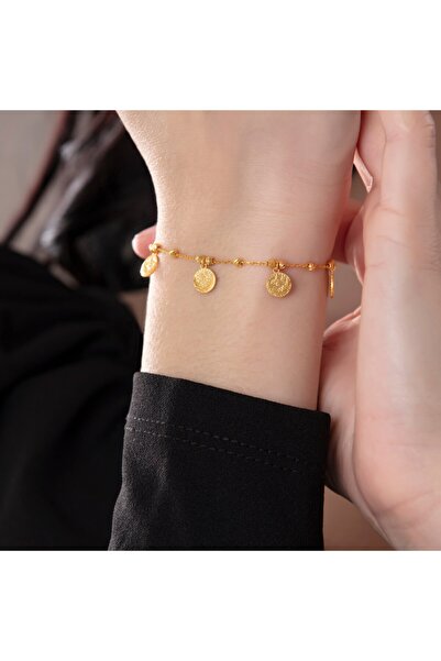 ASYA KUYUMCULUK Reşat Tuğralı 14 Ayar Altın Bileklik