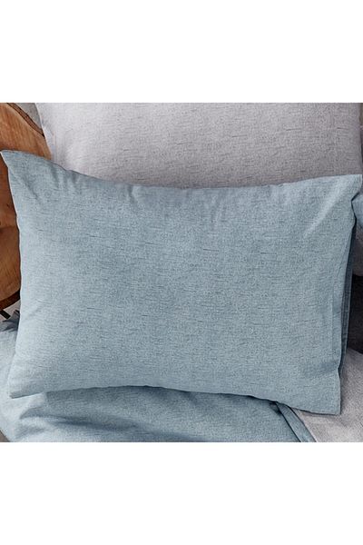 miss linda home collection Μαξιλαροθήκη 100% βαμβάκι (Ranforce) 2 τεμαχίων