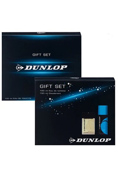 DUNLOP Gıft Set Parfüm Edt 100 Ml + Deodorant 150 Ml - Mavi -