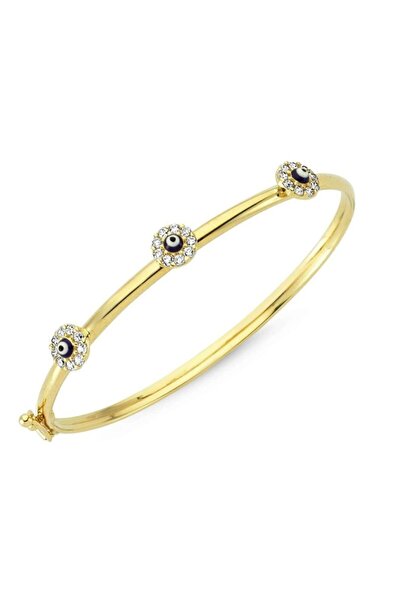 Sembol Gold Altın Çocuk Kelepçe Nazarboncuk