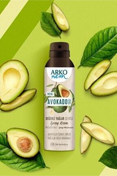 ARKO Nem Değerli Yağlar Avokado Sprey Krem 150 Ml