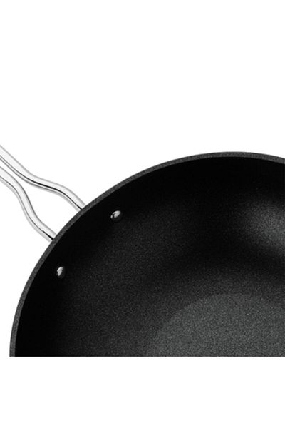 Nehir Titanium Black 28cm Wok Pan