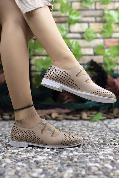 Riccon Nude Women's Casual Shoes0012502