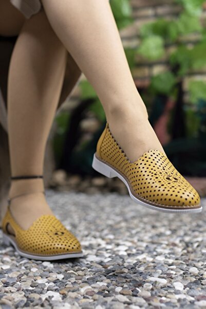 Riccon Dámské boty pro volný čas hořčice0012503