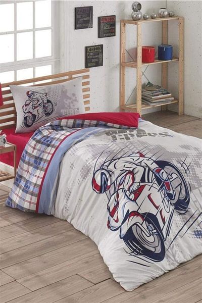 Kristal Ranforce Duvet Cover Set Single Storm
