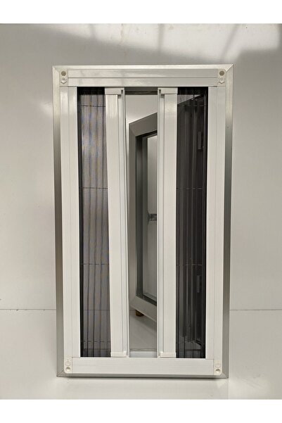 Deniz Cam Sineklik Plise Duble Sineklik Beyaz Pileli Akordiyon Kapı Ve Pencere Sineklik