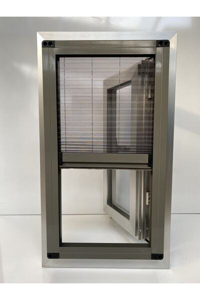 Deniz Cam Sineklik Plise Dikey Sineklik Vizon Pileli  Akordiyon Kapı Ve Pence...