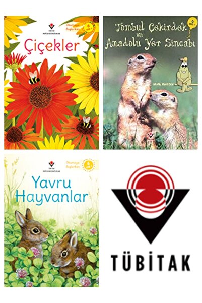 Tübitak Yayınları Tübitak Okumaya Başlarken Serisi 3 Kitap 6+ Yaş