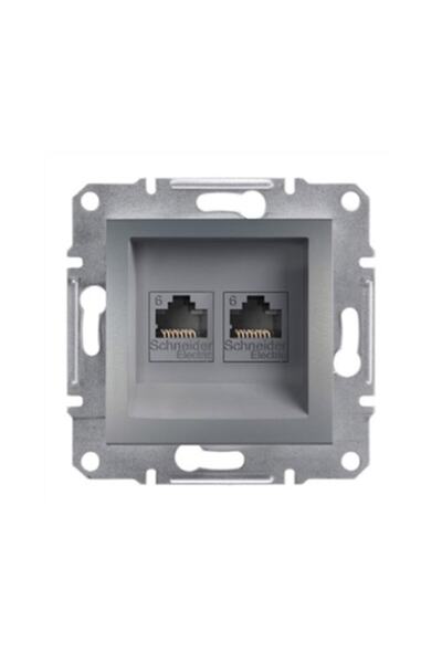 Schneider Electric Eph4800162 Asfora Çelik 2xrj45 Cat 6 Utp
