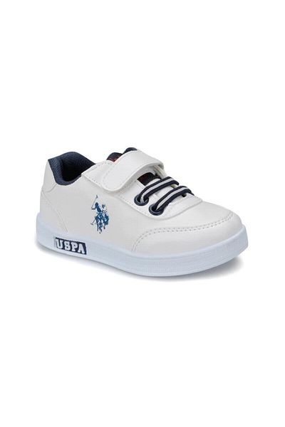 U.S. Polo Assn. Pantofort alb unisex pentru copii CAMERON 100241648