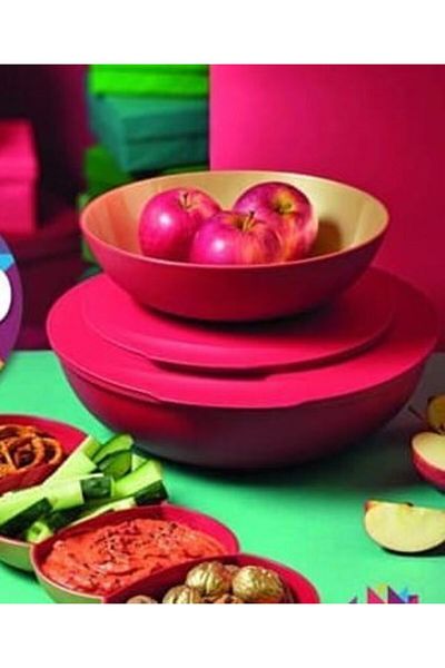 Tupperware Berrak Red Gold 3.5liters