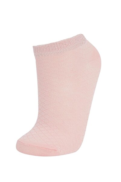 DeFacto Girl's Cotton 3-Piece Short Socks