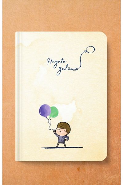 Dava Adamı Yayınları Smile at Life - A5 Lined Notebook