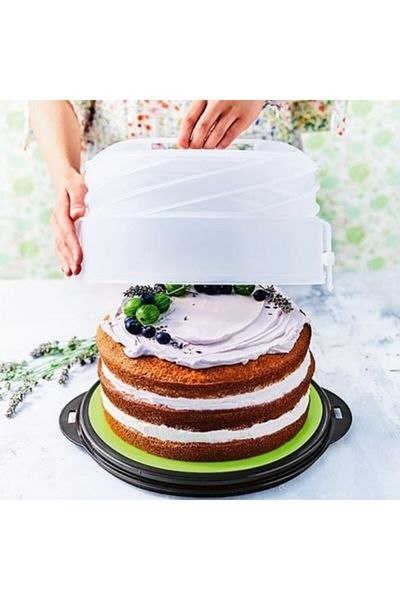 Tupperware Adjustable Cake Pastry Carrying Container