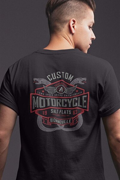 Ride or Die Erkek Siyah Pamuklu T-Shirt