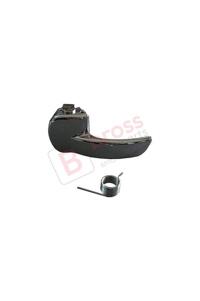 Bross Otomotiv Aluminum Plated Stainless Inner Left Door Handle For Nissan Qashqai 2007-2013 J10 Jj10
