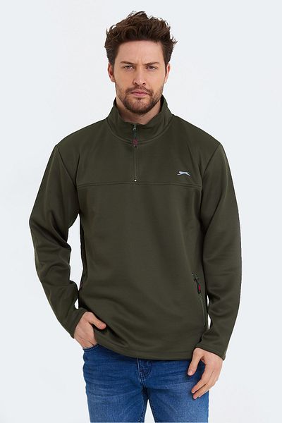 Slazenger Αποστολή Ανδρικό Φούτερ Χακί